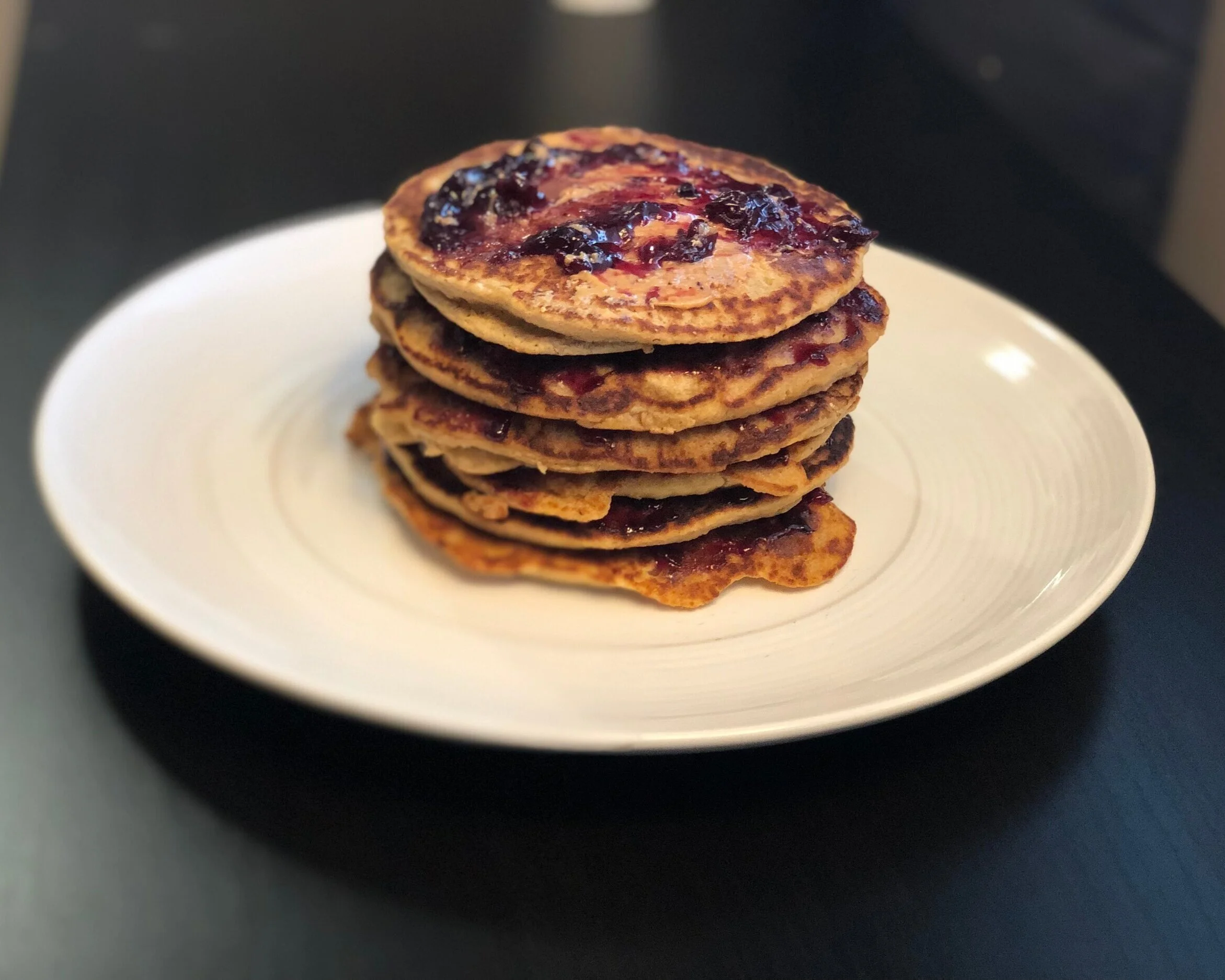 Peanut Butter Jelly Sandwich Pancakes — Cooking with Anadi