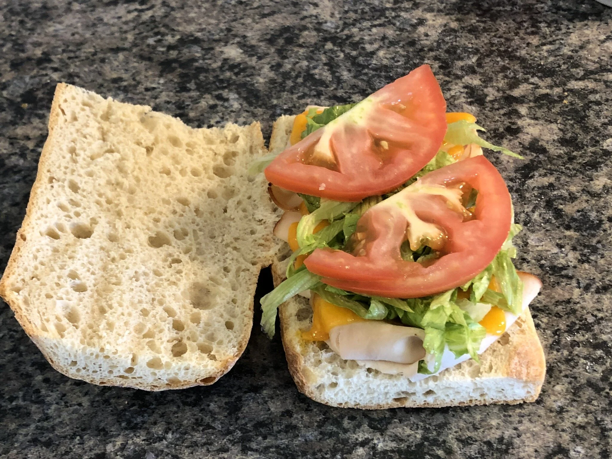 Baked Cheesy Deli Chicken Sandwich — Cooking with Anadi