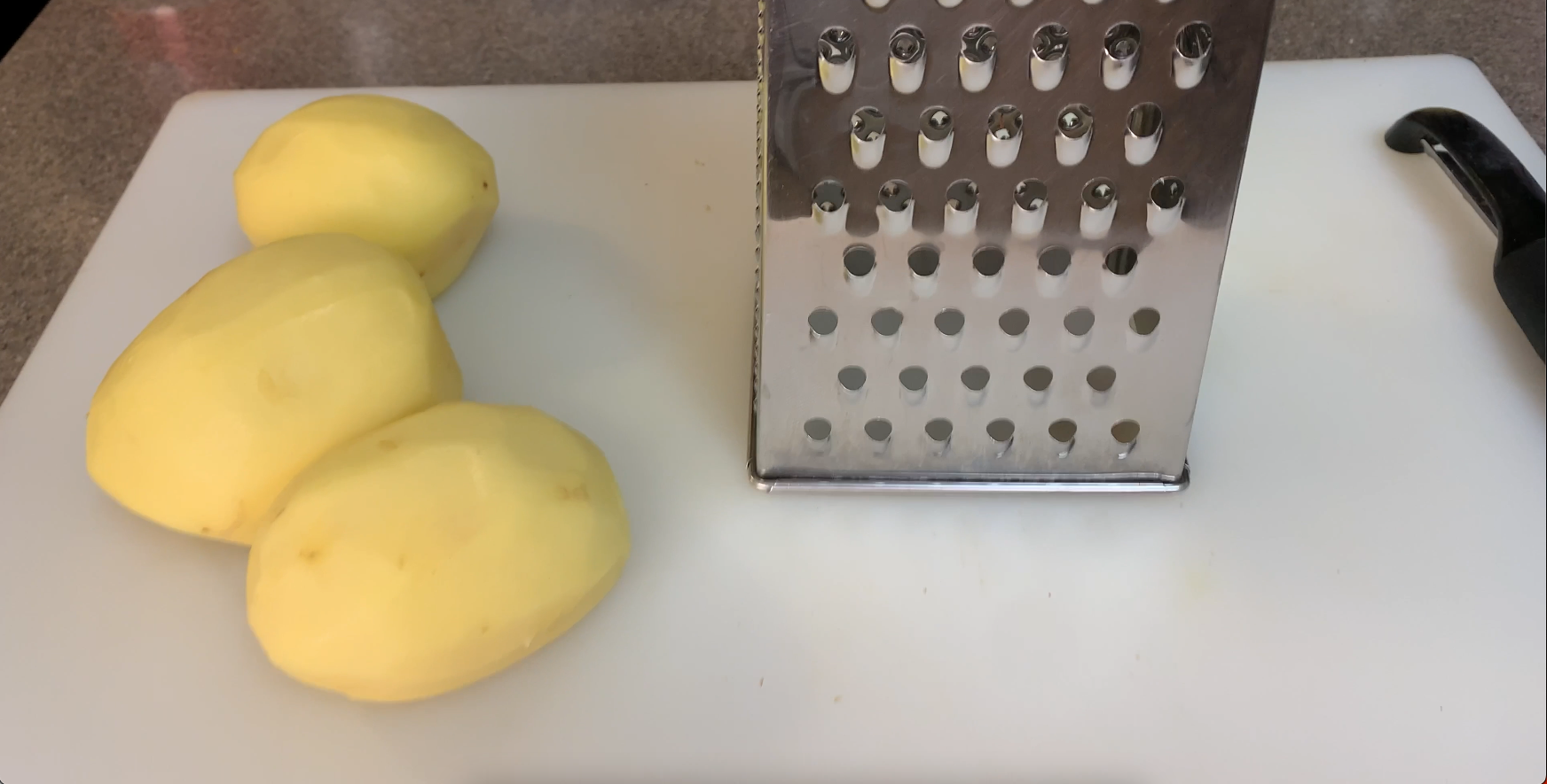 how to grate potatoes into hashbrown without grater｜TikTok Search