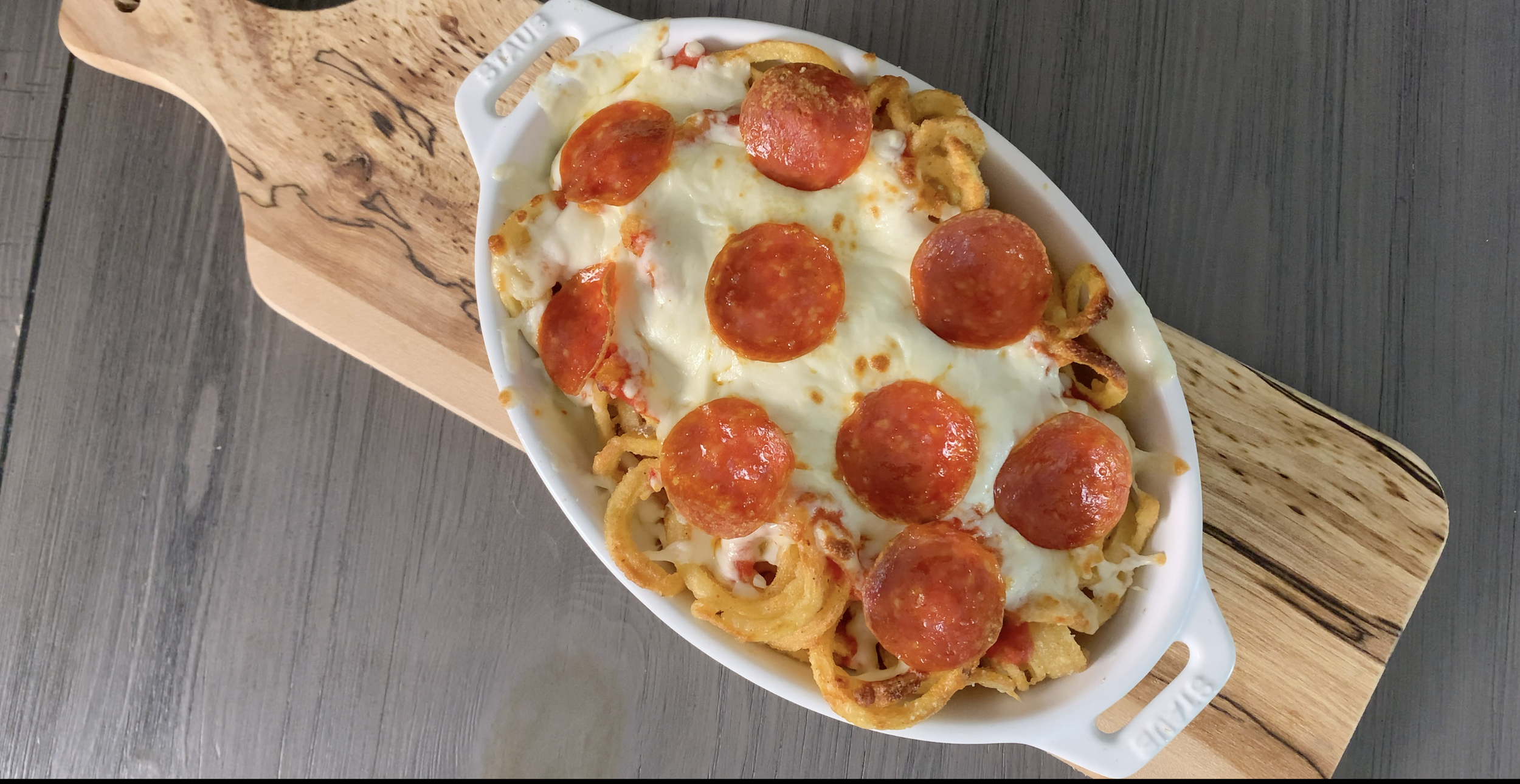 Air Fryer Pizza Fries – Curly's Cooking