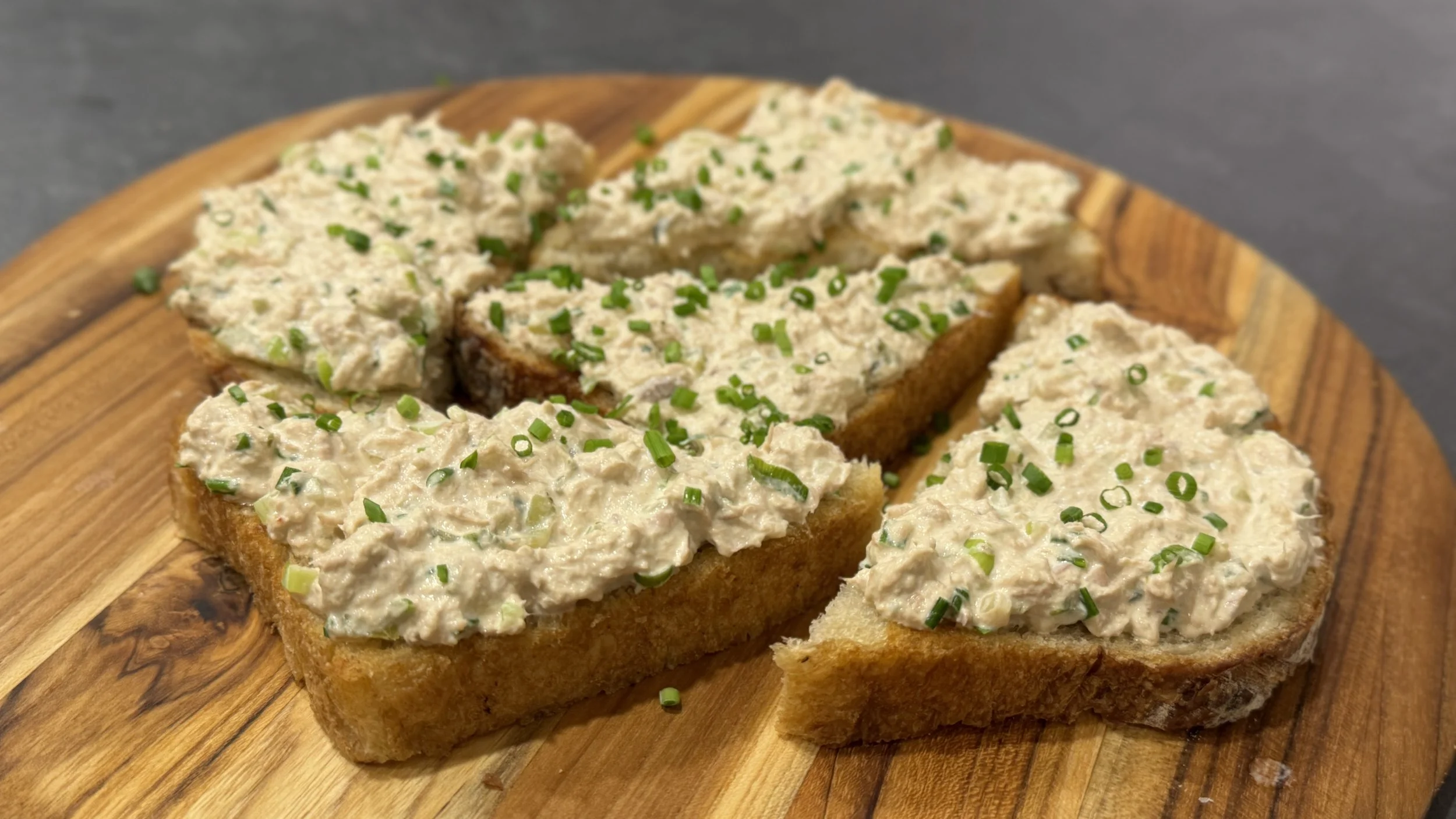 Open-Faced Tuna Salad Sandwiches