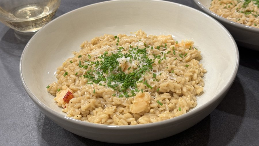 The Most Amazing Creamy Lobster Risotto Recipe