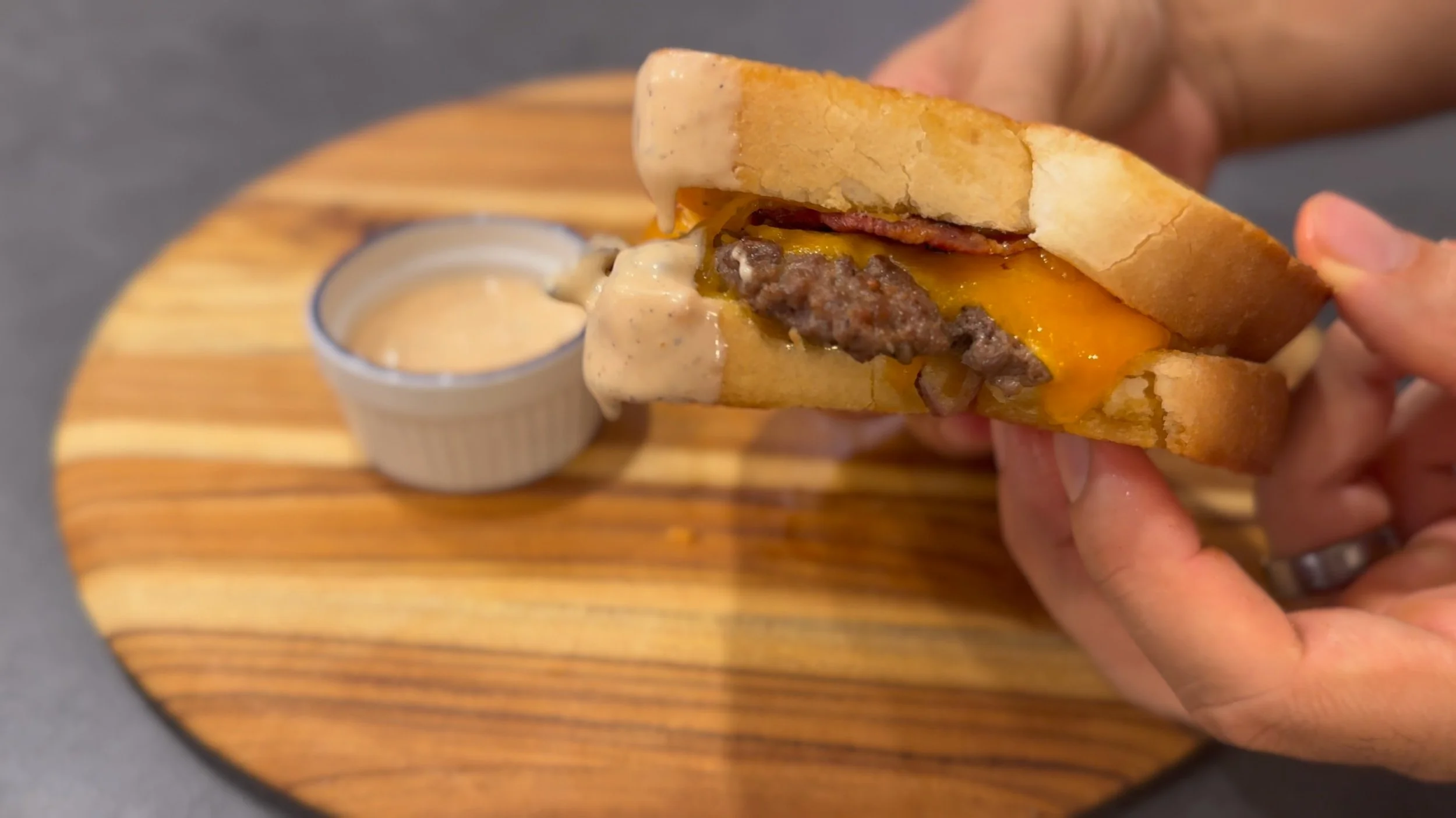 Epic Smash Burger Bacon Patty Melts Recipe