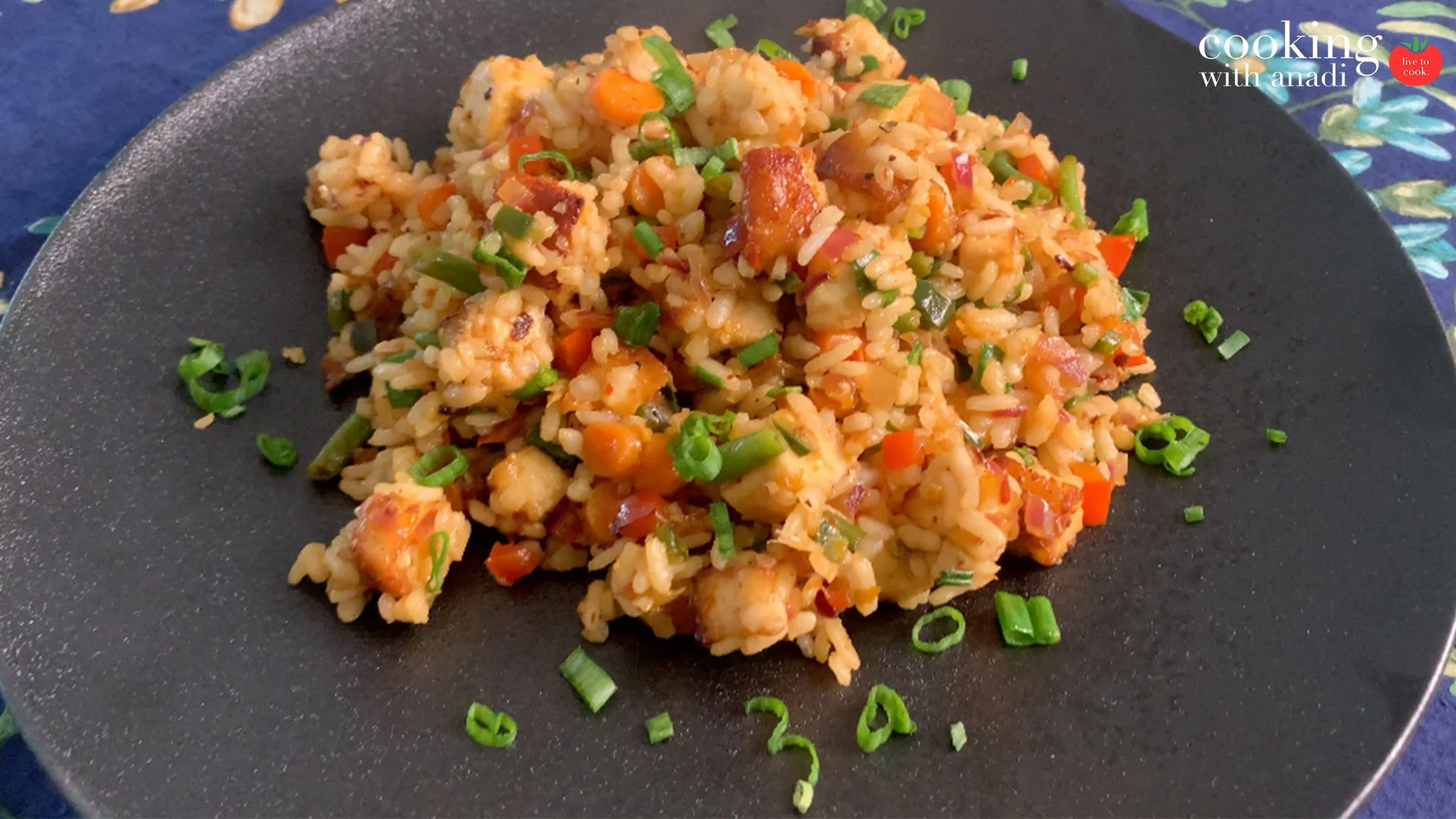Discover the Perfect Fusion: Spicy Paneer Fried Rice