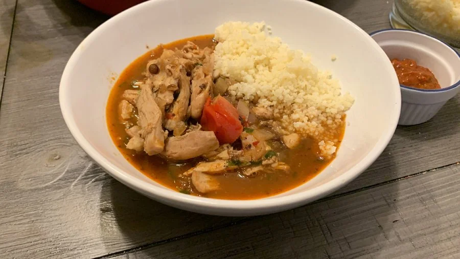 One-Pot Moroccan Chicken &amp; Chickpea Stew