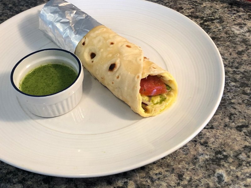 Spicy Egg Roll - Indian Street Food Recipe