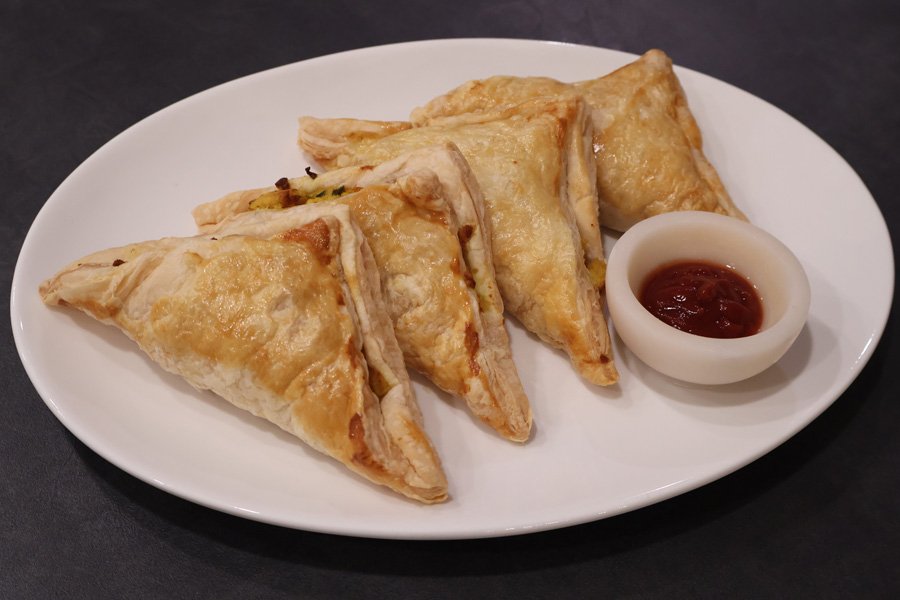 Air Fryer Aloo Patty Recipe (Potato Puff Pastry)