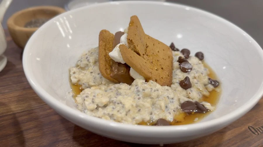 Elevate Your Breakfast with Chocolate Chip S'mores Oatmeal