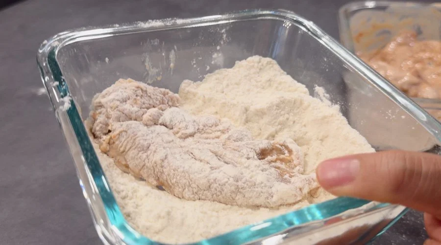 plain chicken tender without seasoning