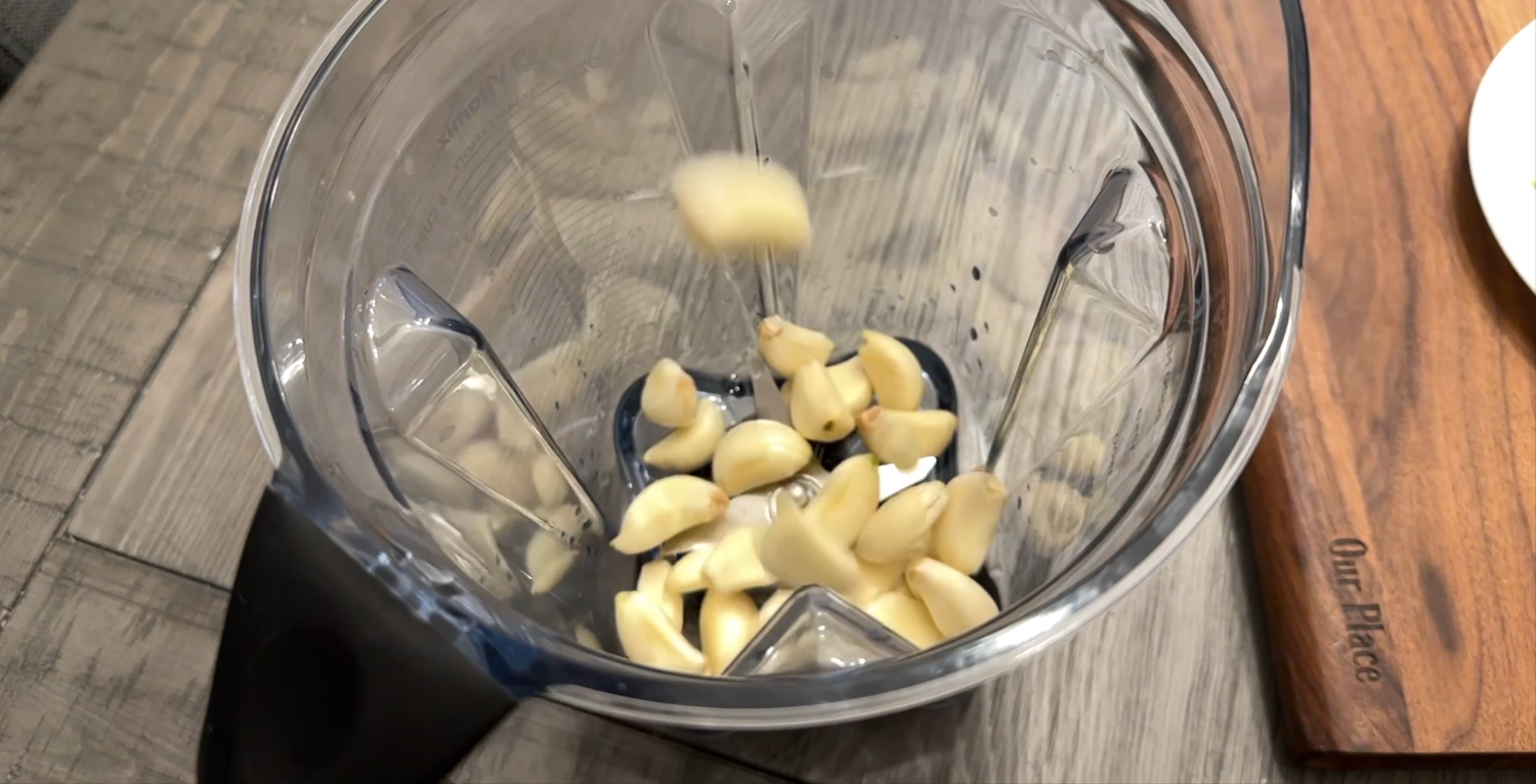 15 Mins Fresh GingerGarlic Paste in a Blender — Cooking with Anadi