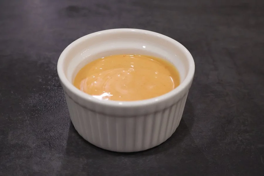 ramekin full of umami sauce image