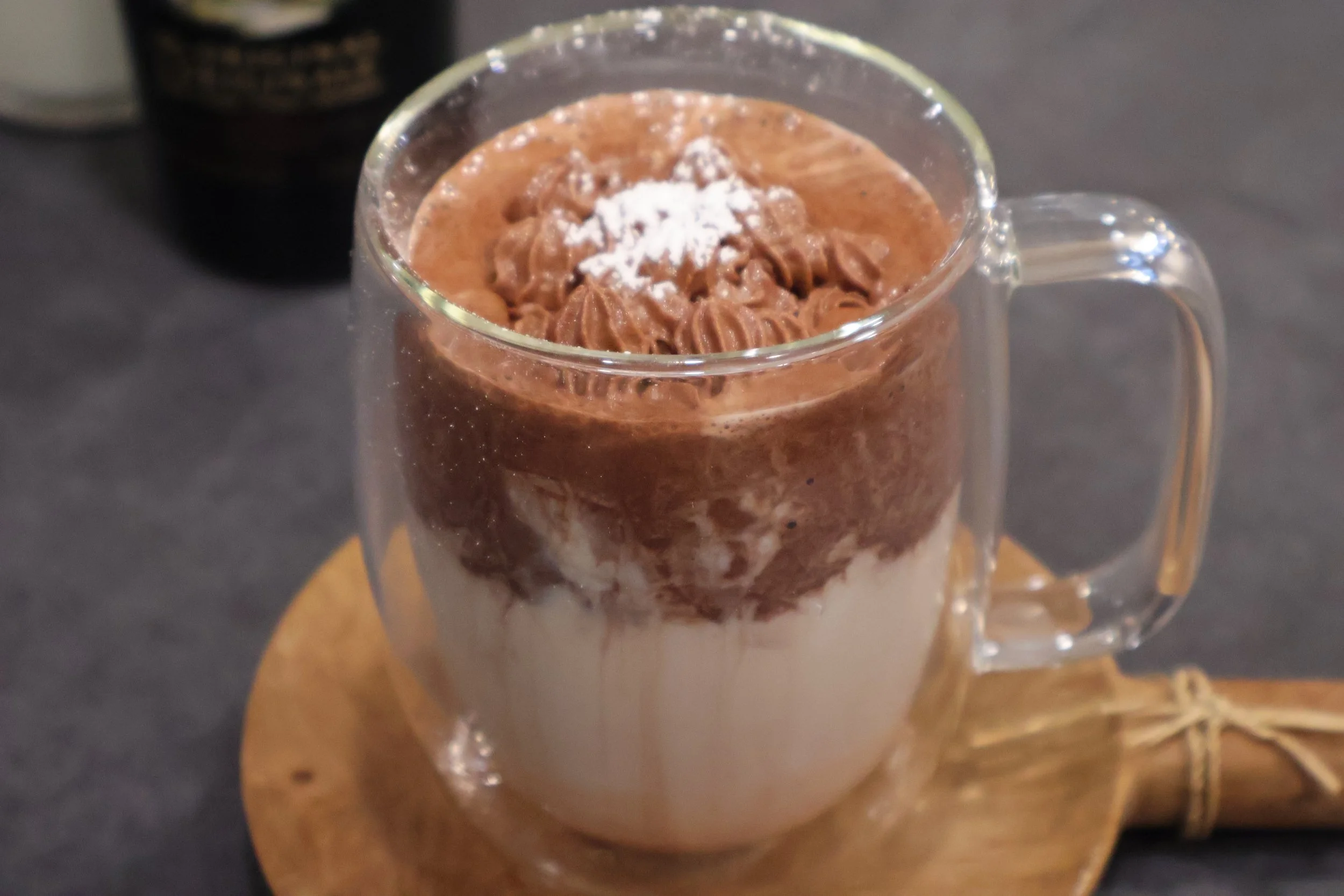 baileys whipped hot chocolate