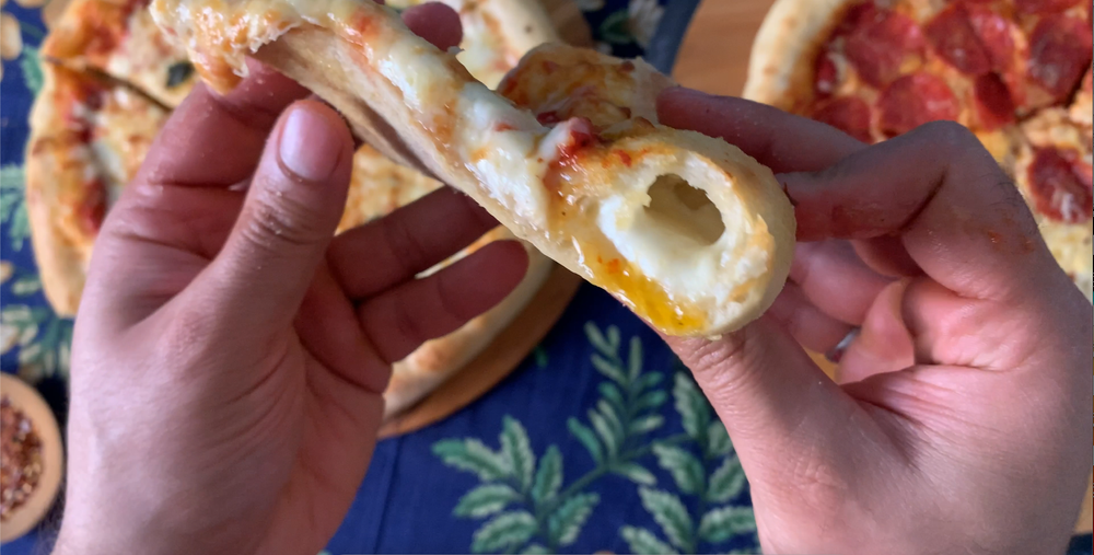 Ultra Cheesy Stuffed Crust Pizza How to Make Stuffed Crust Pizza at