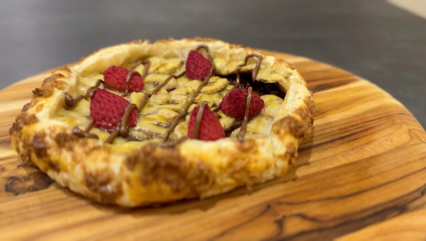 banana nutella galette