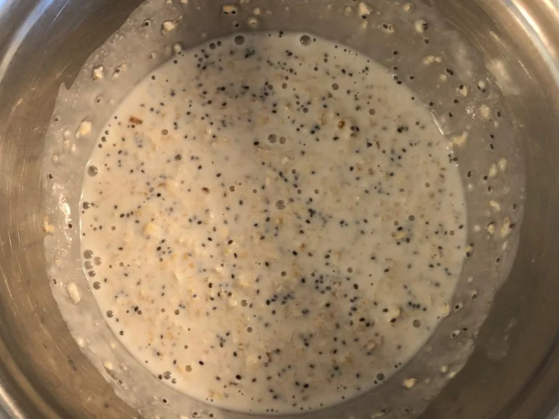 mixed ingredients