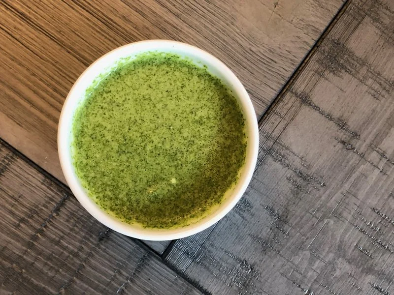 picture of cilantro mint chutney