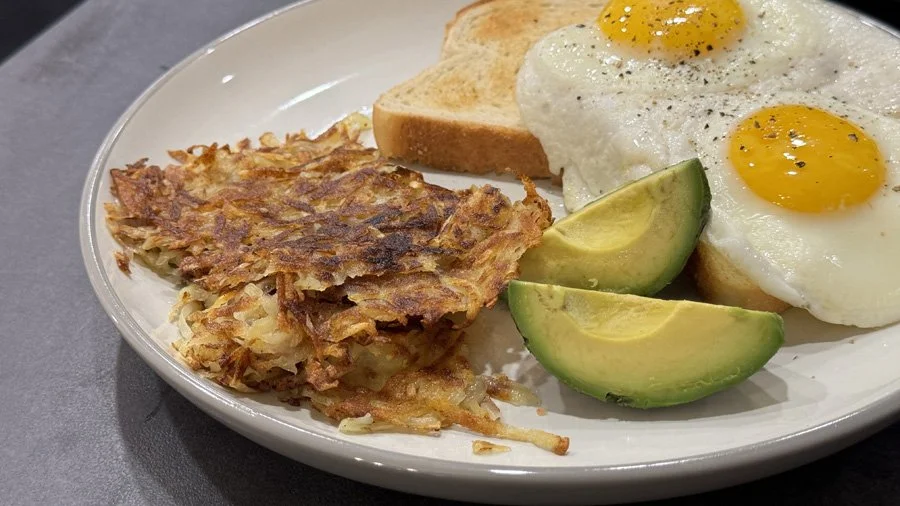 diner style hash browns