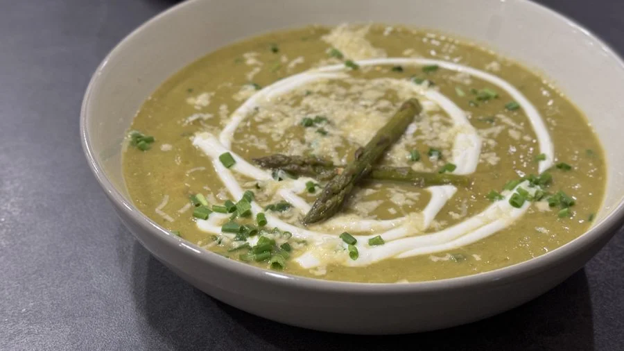 cream of asparagus soup