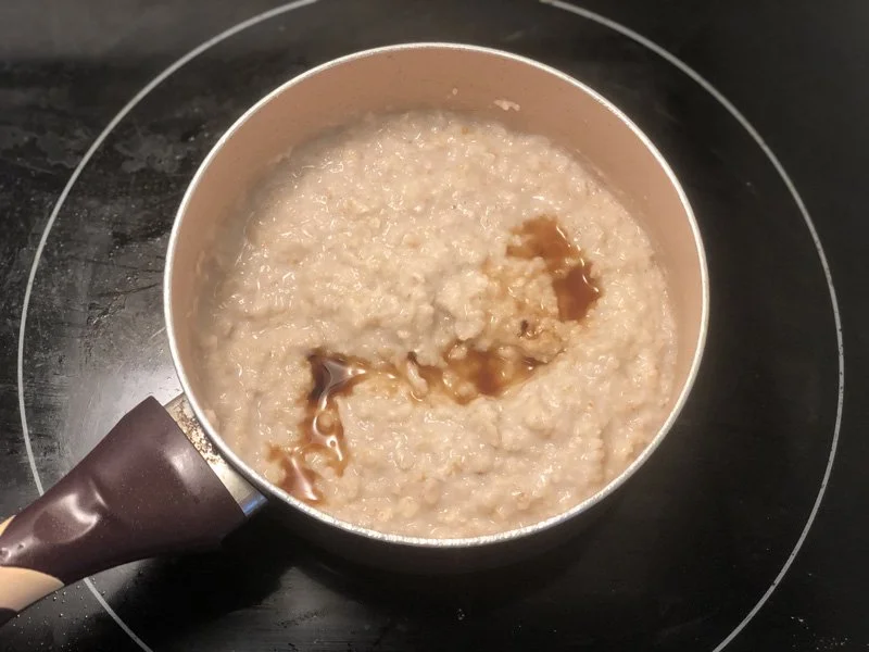 adding vanilla extract to oatmeal