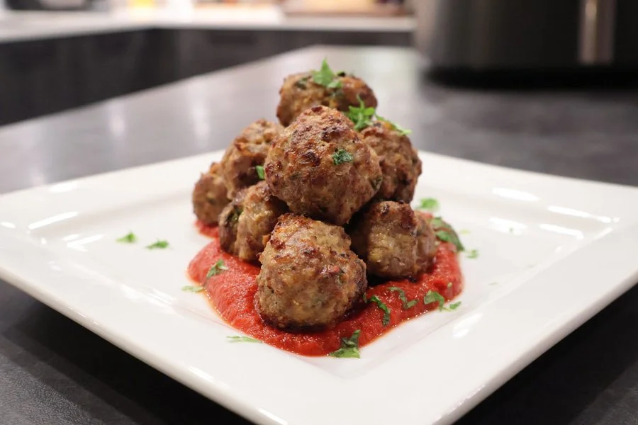 air fryer meatballs
