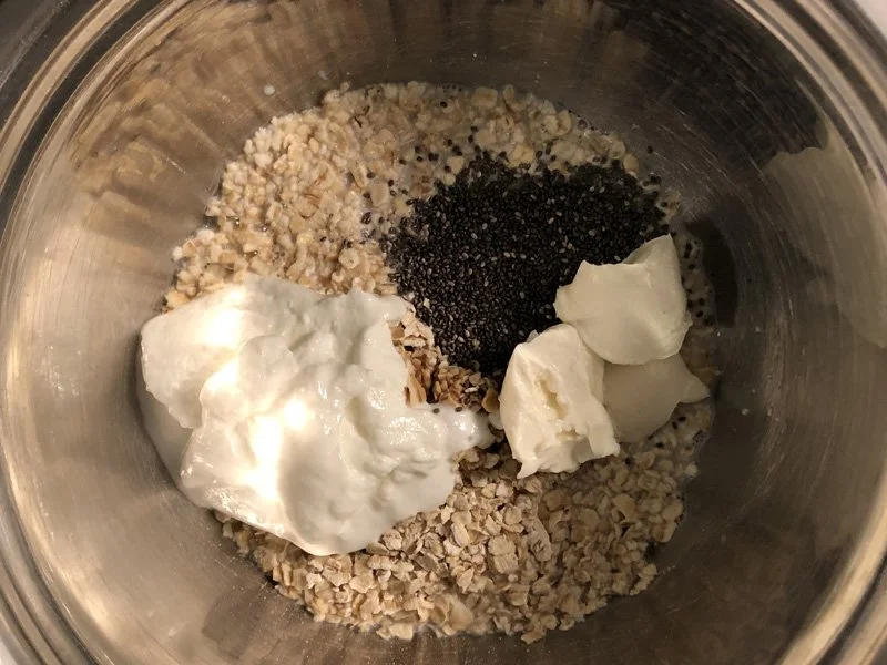 adding cream cheese