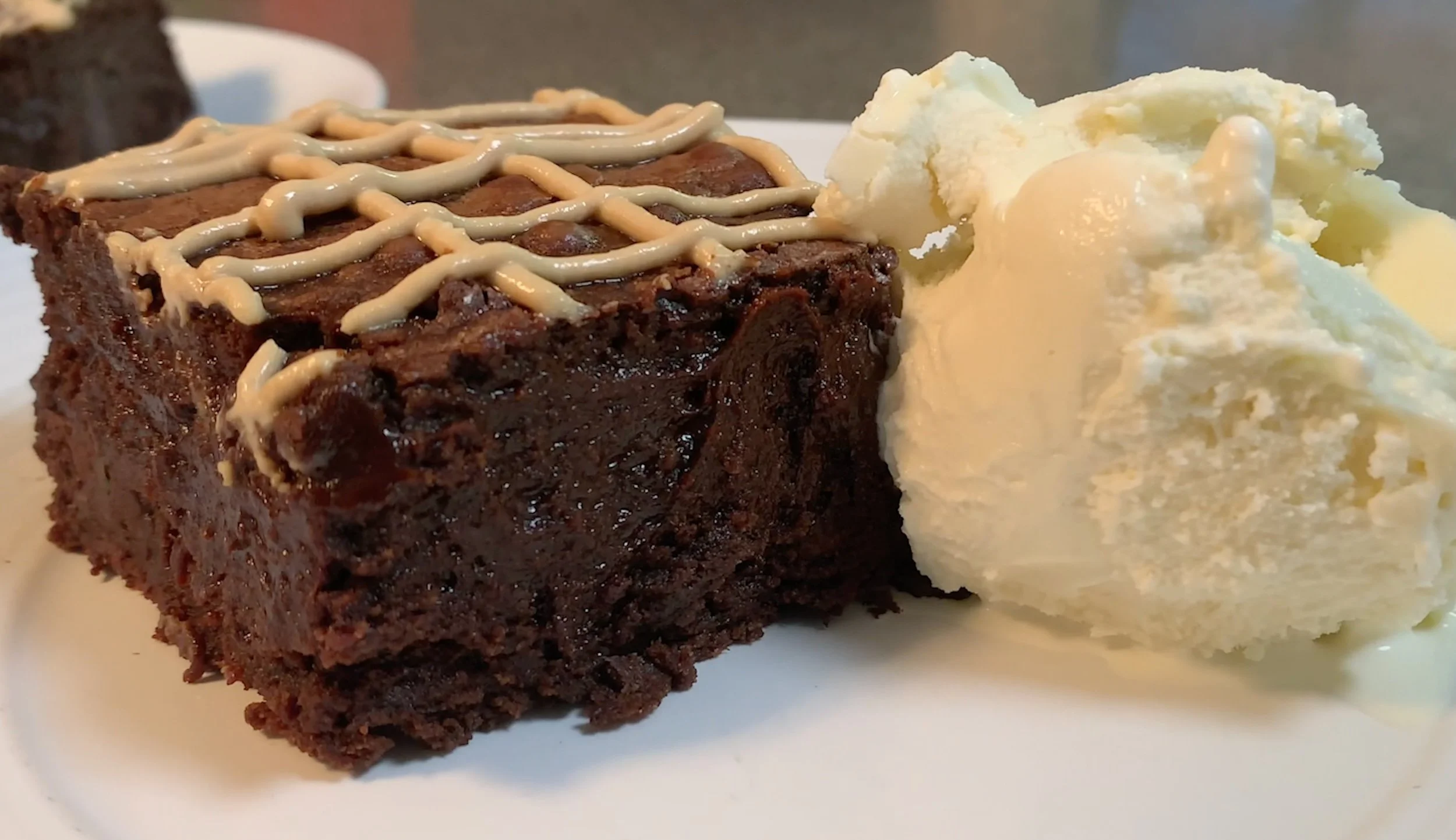 espresso brownies with peppermint mocha cream cheese