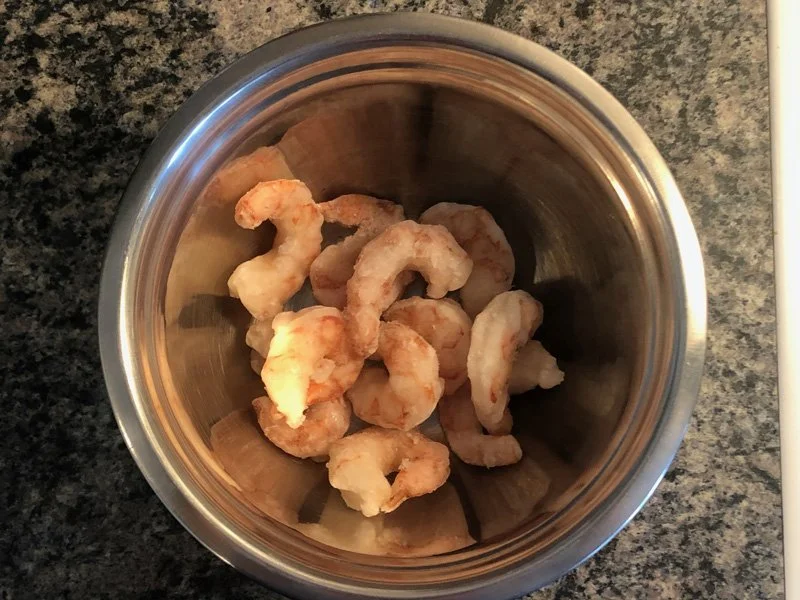 shrimp in a bowl