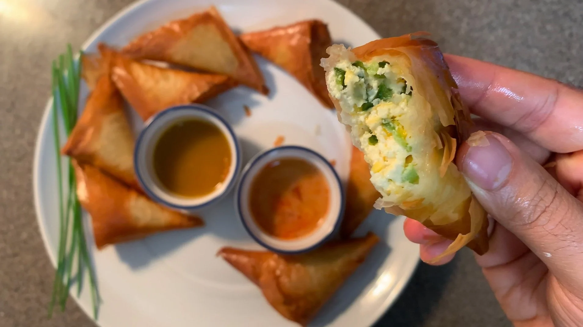mashed potato samoas