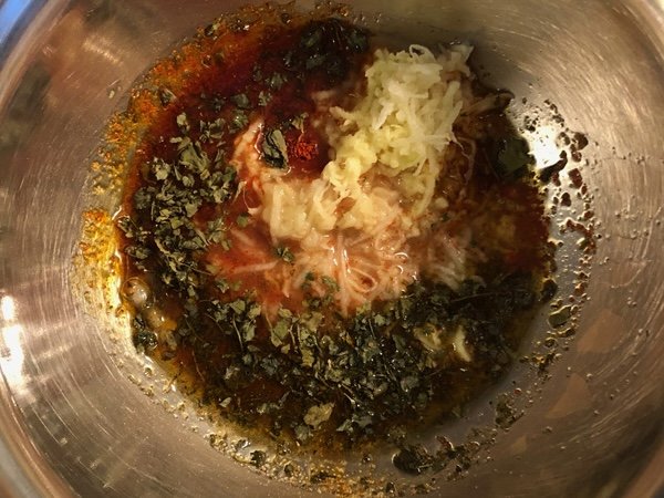 tandoori salmon marinade
