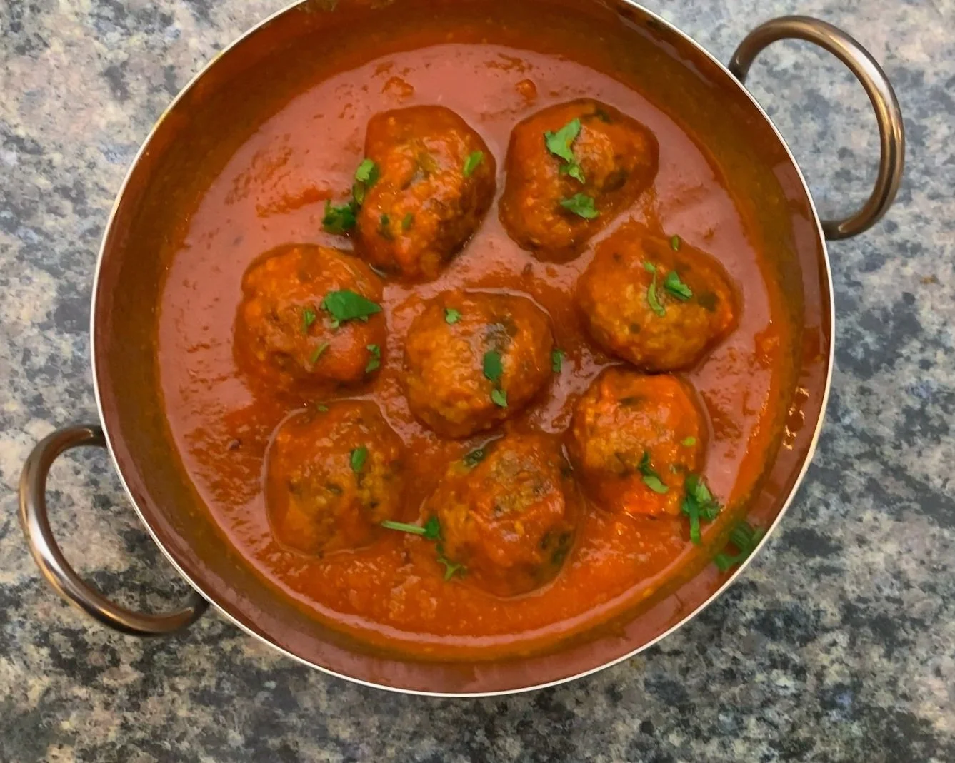 Chicken Kofta Curry Indian Chicken Meatballs in a Rich Tomato Gravy