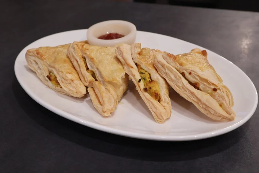 air fryer potato puff patty photo