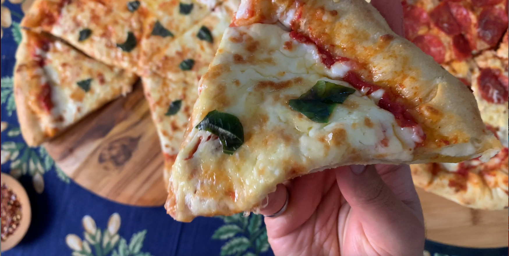 Ultra Cheesy Stuffed Crust Pizza | How to Make Stuffed Crust Pizza at ...