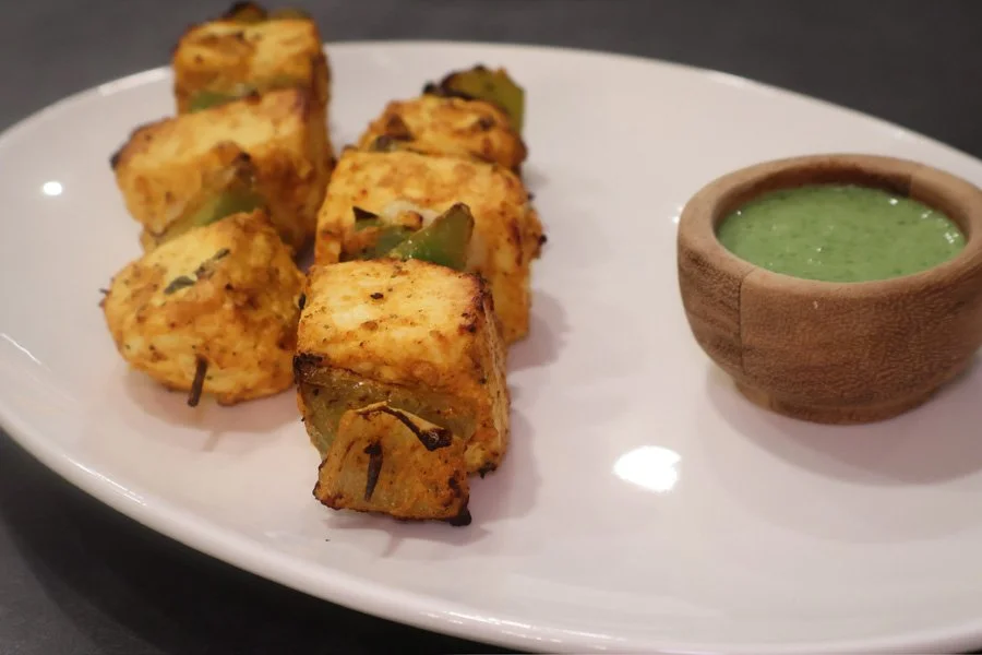 air fryer paneer tikka
