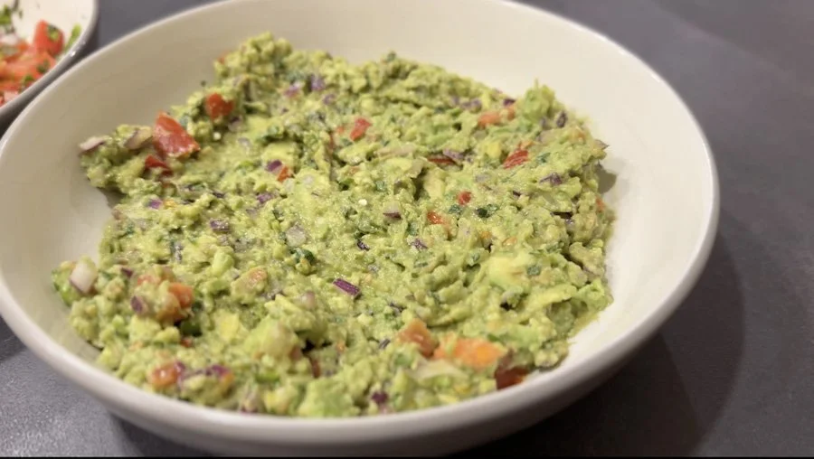 classic homemade guacamole