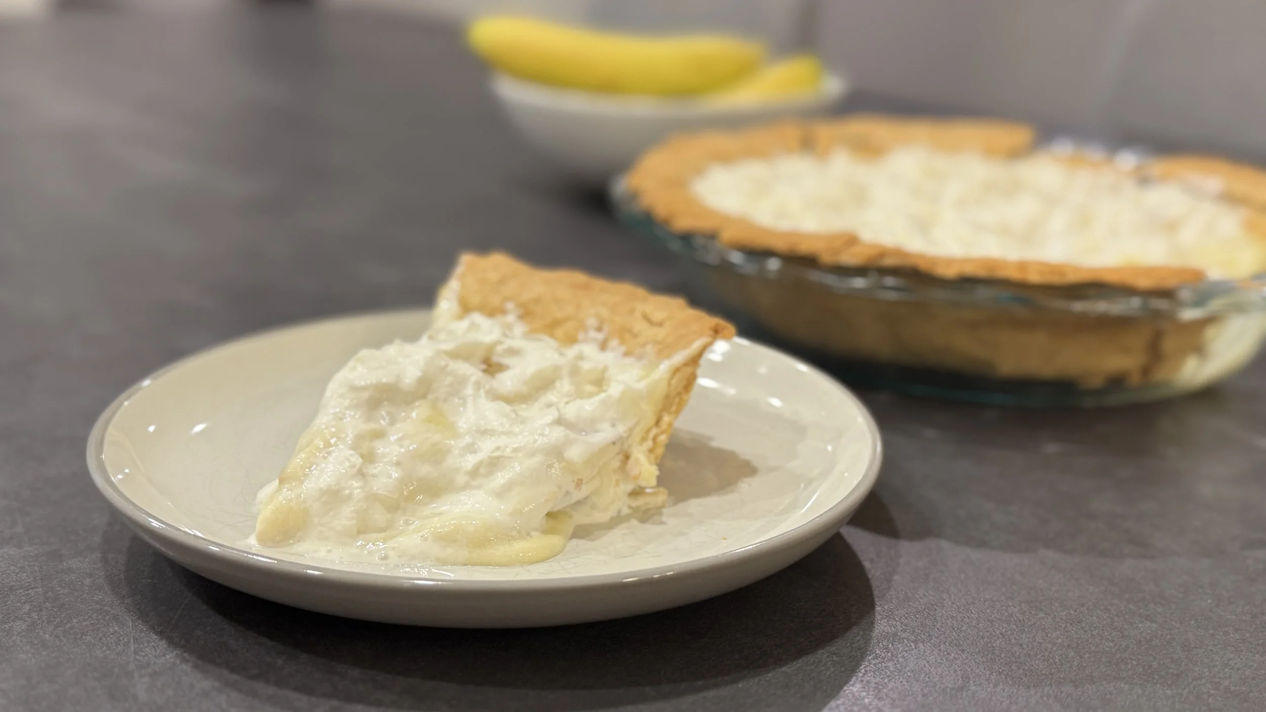 no-bake banana cream pie