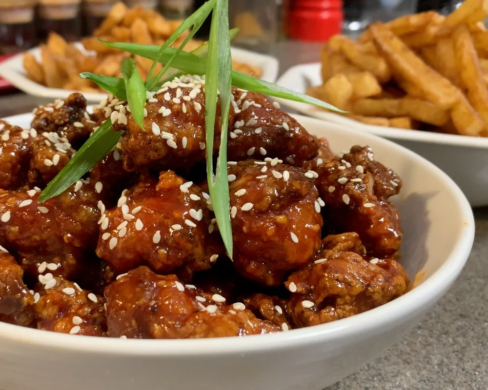 Korean Style Popcorn Chicken Recipe Korean Fried Chicken Boneless