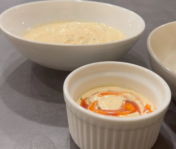 ranch dip and seemingly ranch