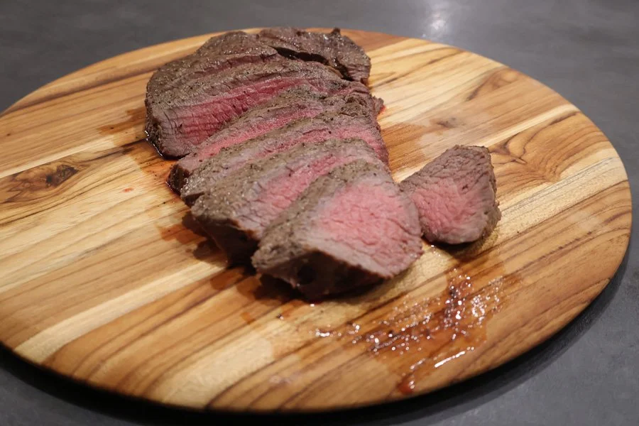 air fryer sirloin steak picture