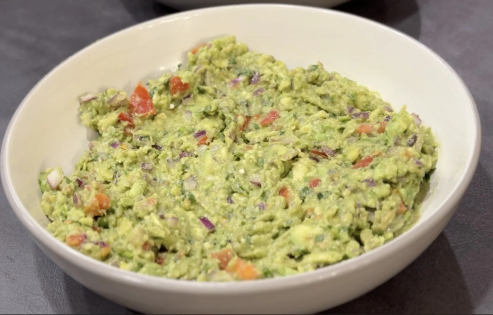 homemade guacamole