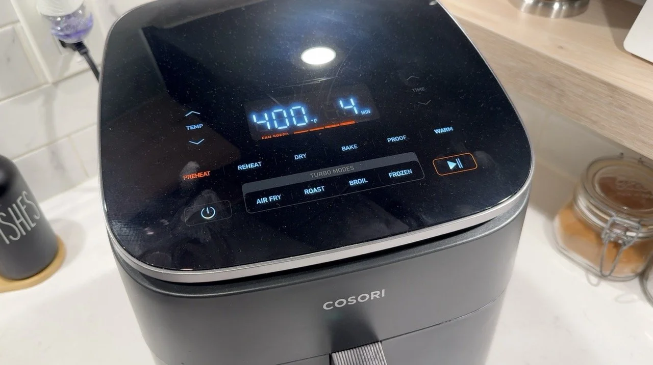 preheating air fryer