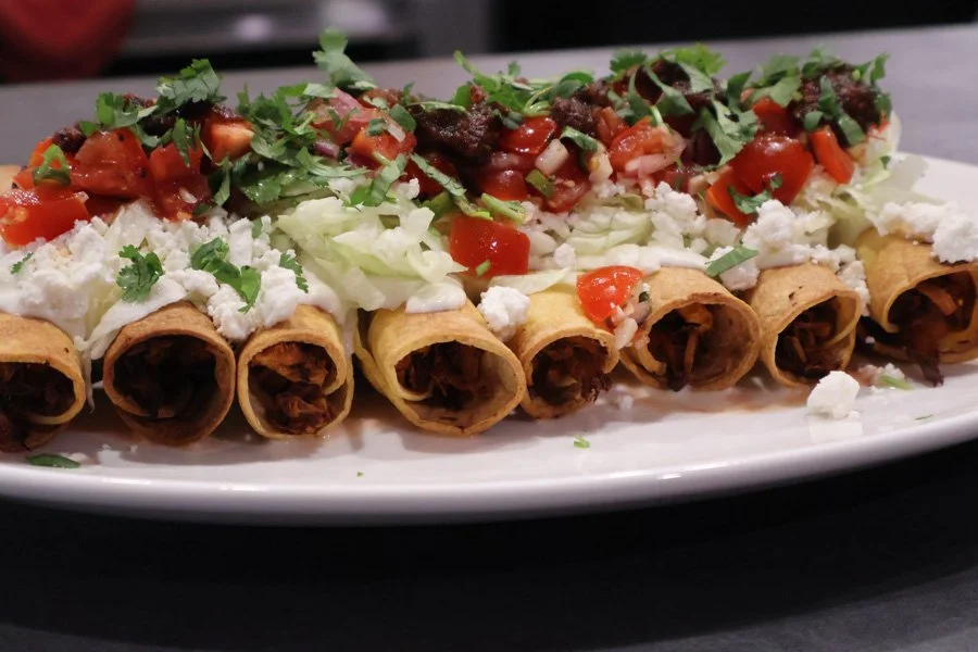 air fryer chicken taquitos