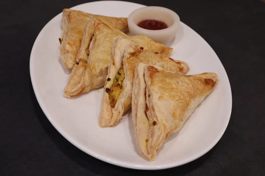 air fryer potato puff patty picture