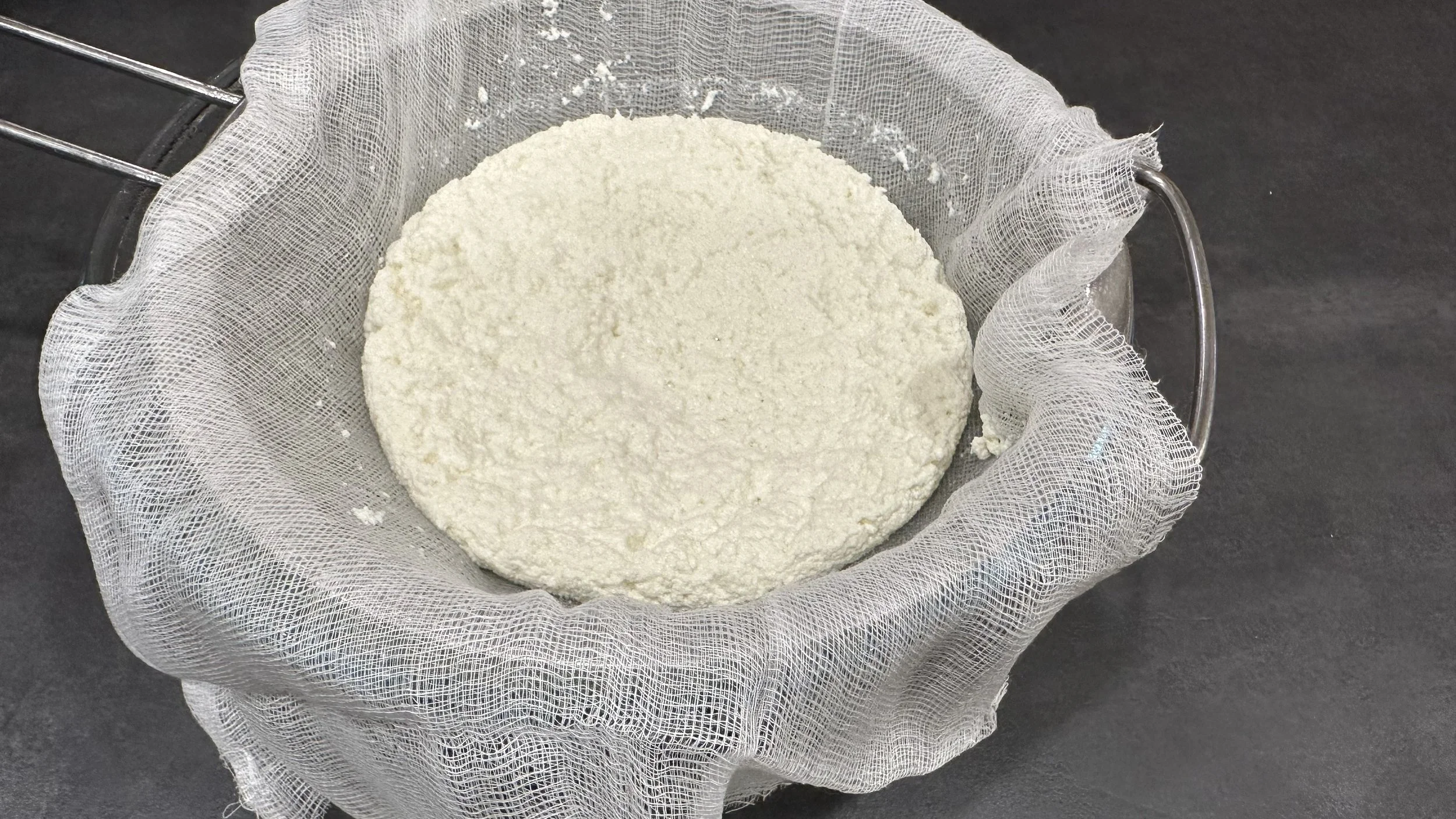 How to Make Ricotta Cheese From Scratch (Can be LactoseFree