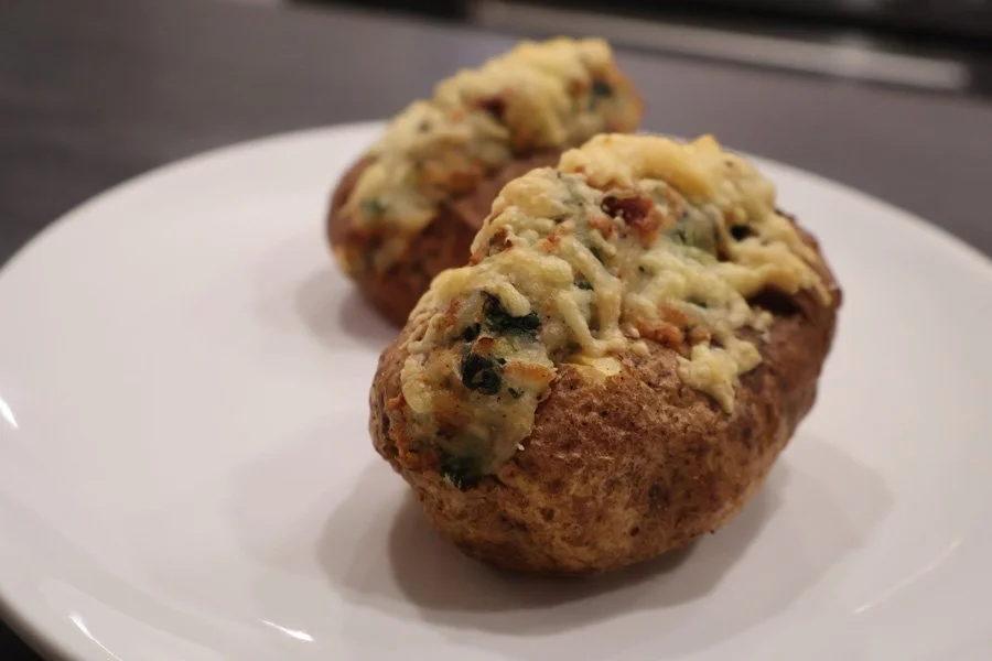 irish style twice baked potatoes photo