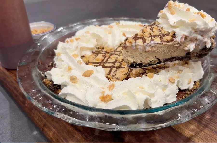 no-bake peanut butter pie