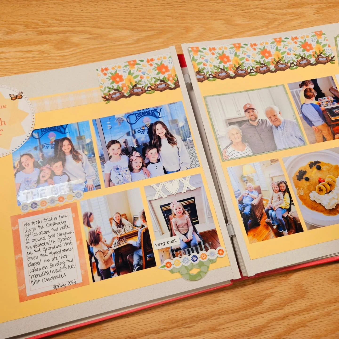 The Birds and Blossoms Collection.  See the SCRAP SMART process video for details!