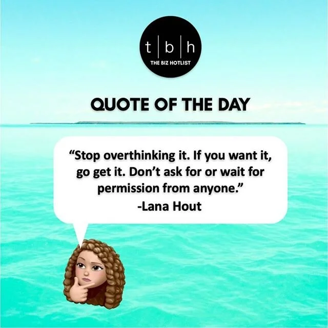 Second guessing and over thinking 🤔 won&rsquo;t get you results or help you achieve your dreams. Believe in yourself and GO FOR IT! 🙌 You can&rsquo;t win the game if you are sitting on the sidelines worrying about what others think. 💯 &bull;
&bull