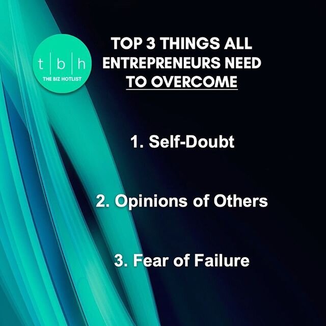 Being an #entrepreneur is NOT EASY! 😩It&rsquo;s just as much about working hard on your emotional self as it is working hard on your business. Check out our TOP 3️⃣ Things All Entrepreneurs Need to OVERCOME! 💪 It&rsquo;s time to throw these out! 🗑