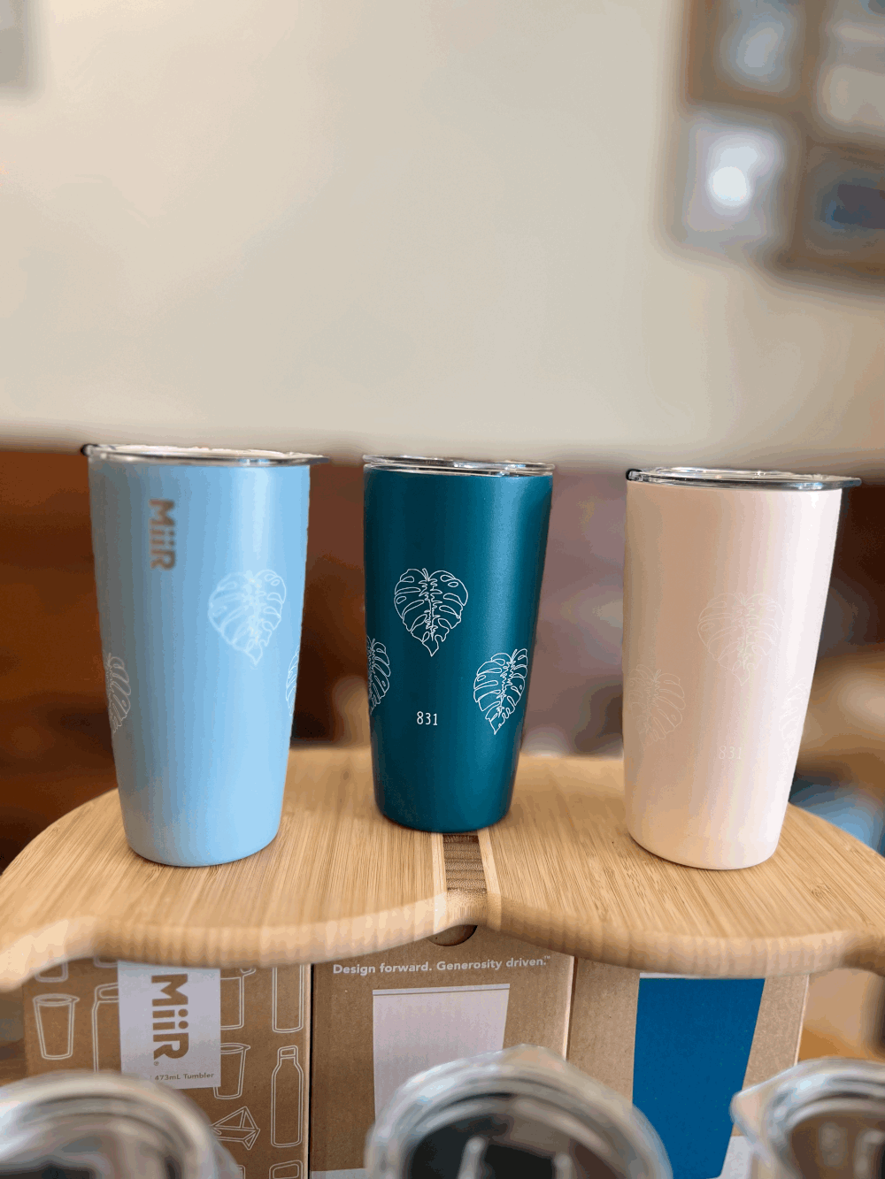 831 x MiiR 16oz Tumbler — 831