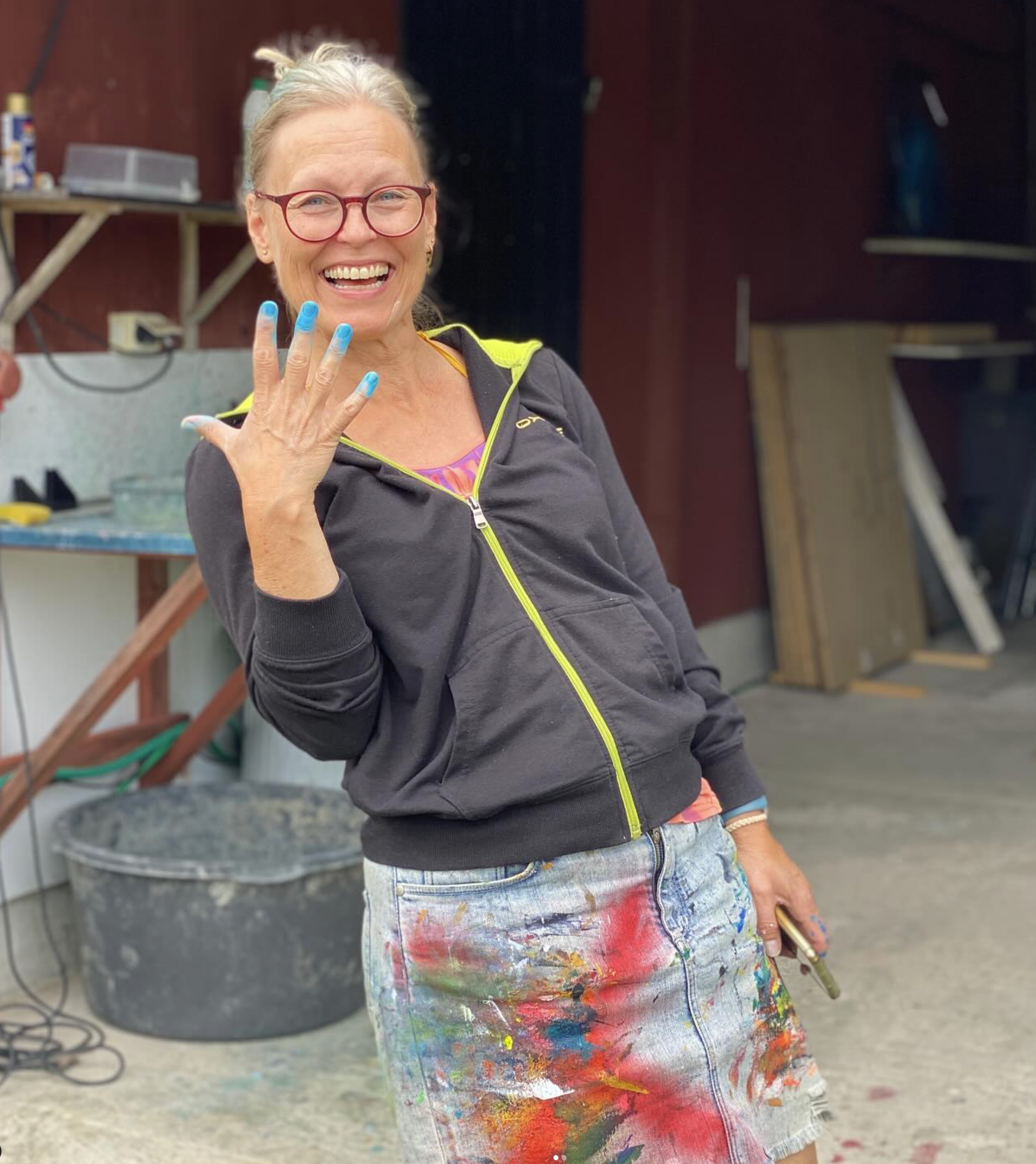 Camilla Karlsson, en av utställarna 2026